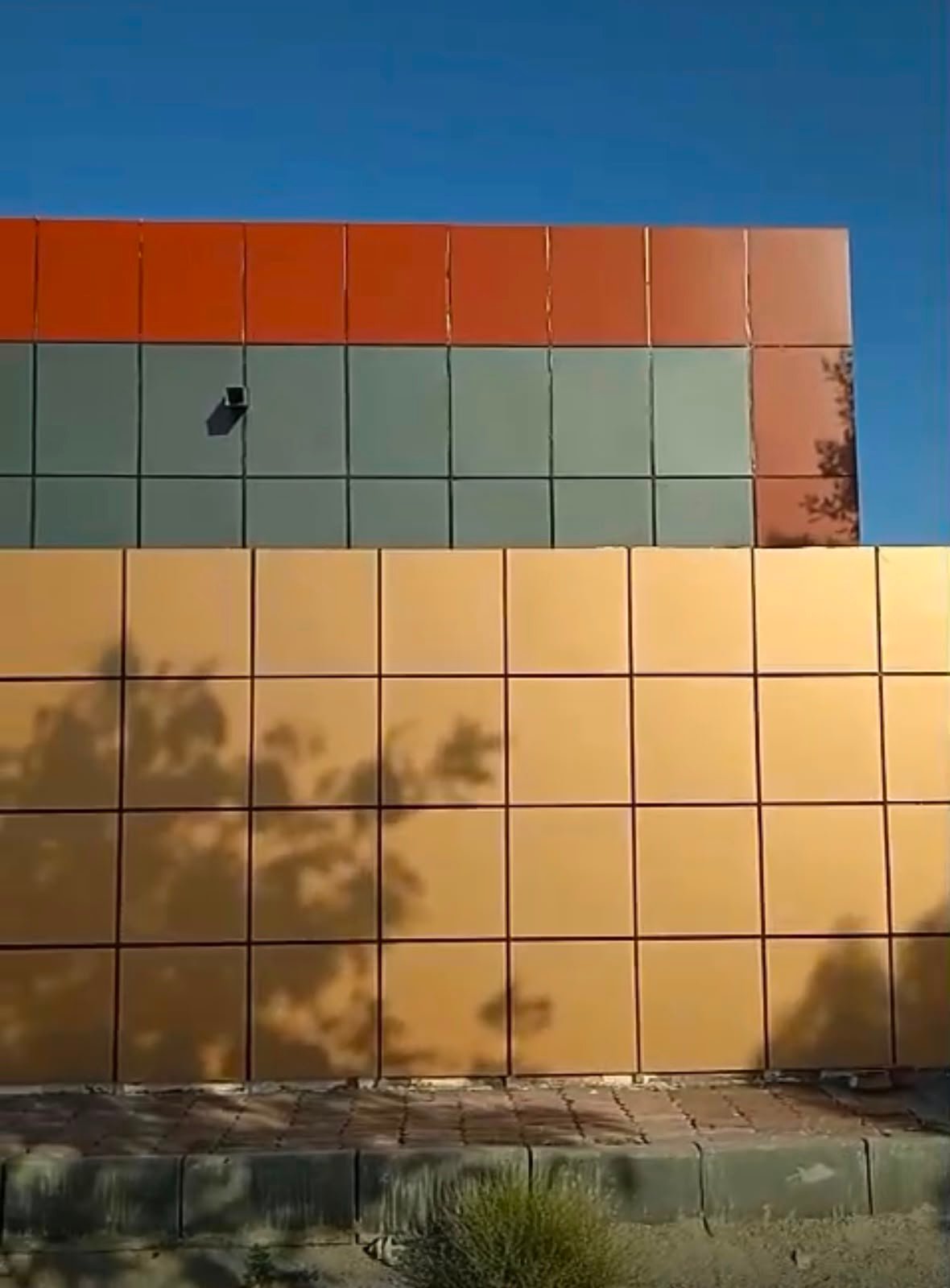 ACP cladding facade in Abu Dhabi